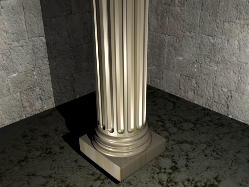 Improved pillar