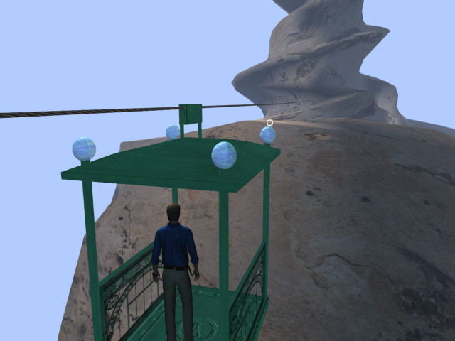 Leaving familiar grounds behind, courtesy of Corvus airlines.